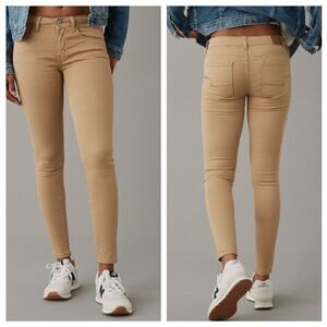 AEO Taupe Jegging Skinny Pants